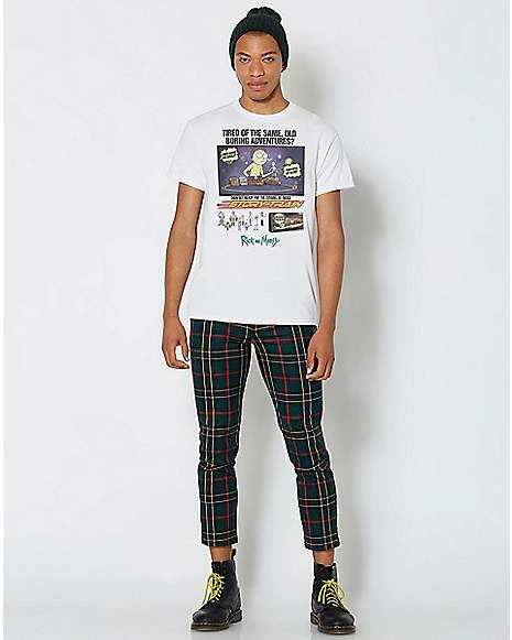 New ⌛ Retro Story Train T 👕 Shirt - Rick and Morty ✨ 5 New ⌛ Retro Story Train T 👕 Shirt - Rick and Morty ✨ - Image 3