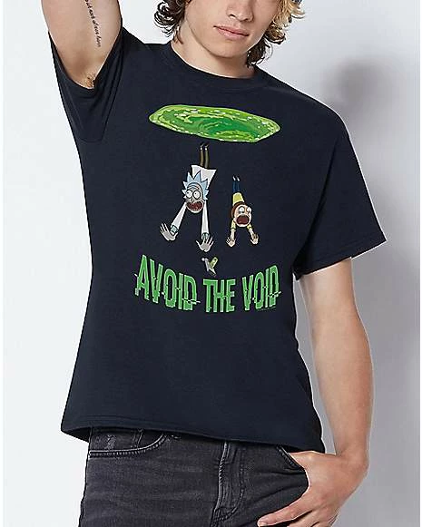 Brand new ๐ Avoid the Void T ๐ Shirt - Rick and Morty โ