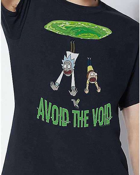 Brand new ๐ Avoid the Void T ๐ Shirt - Rick and Morty โ - Image 2