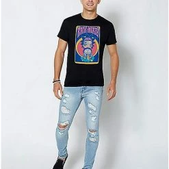 Deals 🎁 Psychedelic Poster T 👚 Shirt - Rick and Morty 🤩 -Spencer's Shop 07633969 c