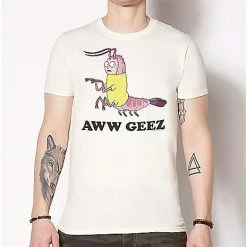 Flash Sale ✨ Shrimp Morty T 👚 Shirt - Rick and Morty 🎁