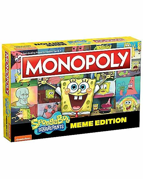 Best deal 💯 Monopoly - SpongeBob Meme Edition 🥰 2 Best deal 💯 Monopoly - SpongeBob Meme Edition 🥰