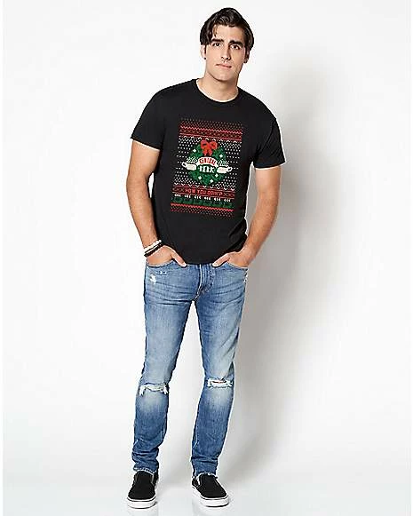 New ๐ Central Perk Wreath T ๐ Shirt - Friends ๐ - Image 3