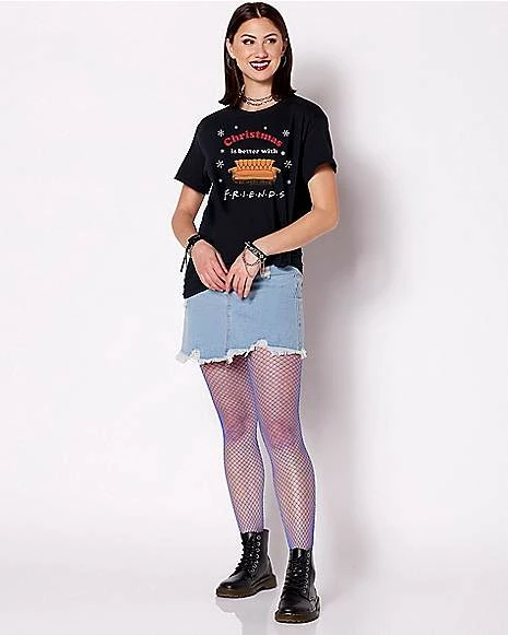 Top 10 โจ Christmas Is Better With Friends T ๐ Shirt - Friends ๐ - Image 7