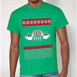 Brand new 👏 Central Perk 🎄 Christmas T 👚 Shirt - Friends 🌟