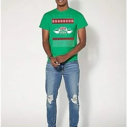 Brand new 👏 Central Perk 🎄 Christmas T 👚 Shirt - Friends 🌟 11 Brand new 👏 Central Perk 🎄 Christmas T 👚 Shirt - Friends 🌟 -Spencer's Shop 07690928 c
