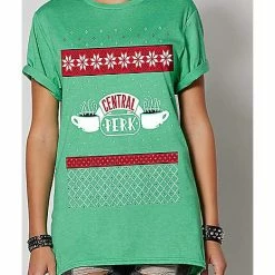 Brand new 👏 Central Perk 🎄 Christmas T 👚 Shirt - Friends 🌟 13 Brand new 👏 Central Perk 🎄 Christmas T 👚 Shirt - Friends 🌟 -Spencer's Shop 07690928 e
