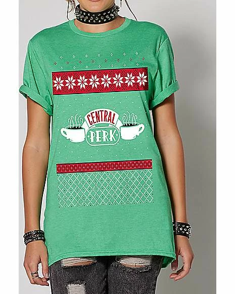 Brand new 👏 Central Perk 🎄 Christmas T 👚 Shirt - Friends 🌟 6 Brand new 👏 Central Perk 🎄 Christmas T 👚 Shirt - Friends 🌟 - Image 5